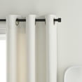 thumbnail image 4 of Mainstays 3/4" Matte Black End Cap Adjustable Single Curtain Rod Set, 30-84", 4 of 9