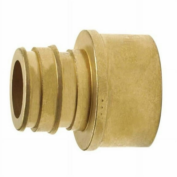 Uponor LF4505075 Sweat Adapter - 0.5 in. Pex x 0.75 in. Copper
