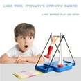 thumbnail image 2 of Gymnastics Horizontal Bar Little Toy Flip Gymnastics Machine Game Childrens Desktop Toys, 2 of 6