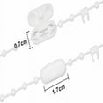 thumbnail image 2 of High-Quality Plastic Roller Shade Repair Kit, Ball Chain Connectors for Hunter Douglas Replacement, White Roller Blind Chain with Adjustable Length for Easy Installation, 2 of 5
