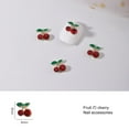 thumbnail image 2 of Manicure Decor 10Pcs DIY Non-falling Delicate Sweet Cherry Decoration Nails Art Rhinestone, 2 of 5