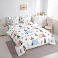 thumbnail image 2 of Erosebridal Adventure Theme Bedding Comforter Set 7-Piece For Boys Girls,Happy Camping King Bedding Sets For Kids Teens,Super Cozy Room Decor, 2 of 6