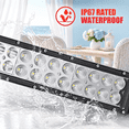 50 Inch 288W Light Bar Kit for Polaris Ranger XP 1000 900 570 2013-2026 ...