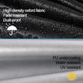 thumbnail image 3 of Housse de Mobilier d'Extérieur Polyvalente, Ajustement Universel pour Causeuse de Patio, Matériau 100 % Imperméable Assure une Protection Tout Autour, Léger et Facile à Ranger (Longueur 185 cm, Largeur 69 cm), 3 of 5