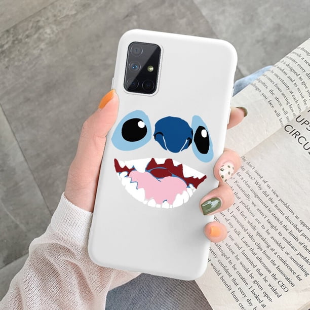 Funda de teléfono para Samsung Galaxy A51 A71 4G 5G, carcasa trasera con dibujos animados, Stitch Love, Funda de silicona suave para Galaxy ya51 A 71 Coque qiuyongmign unisex