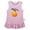 Pink Sleeveless Dresses, variant on Hey Cutie Orange Funny Dresses For Baby, Newborn Babies Skirts, Infant Princess Dress, 0-24M Kids Graphic Clothes (Pink Raglan Dresses, 0-6 Months)