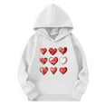 thumbnail image 4 of KyCheLot Cute Hoodies for Girls Long Sleeve Casual Pullover Tops Sweatshirts with Pocket 3-14 Years, 4 of 5