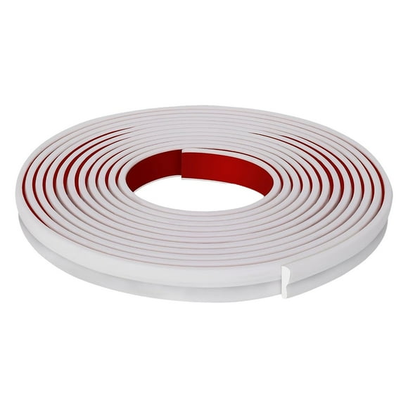 Peel and Stick Chair Rail Molding Flexible Self Adhesive Wall Trim PVC Border for Mirror Frame Cabinet Door Home Edge Decor Waterproof Molding Strip