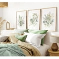 thumbnail image 3 of Watercolor Botanical Wall Art Set of 3 Boho Floral Canvas Wall Decor Prints Sage Green Wildflower Wall Art Modern Flower Pictures Botanical Painting for Bedroom Bathroom 12x16 Inch d, 3 of 6