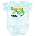 thumbnail image 3 of Inktastic Montana Lake and Trees in Bear Silhouette Boys or Girls Baby Bodysuit, 3 of 5