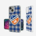 thumbnail image 4 of FC Cincinnati iPhone Plaid Design Clear Case, 4 of 7
