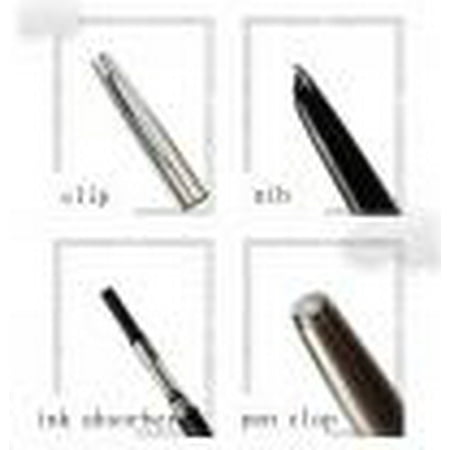 

911 Fine Deluxe JinHao Extra Smooth 0.38mm Pen Silver Nib Slim Office Stationery