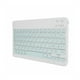 thumbnail image 4 of Teclado inalámbrico Bluetooth Bling Bling para máquina de escribir compatible con dispositivo universal de 10 pulgadas color verde claro español, 4 of 12