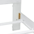 thumbnail image 6 of Sea Wind Florida Surfside Coastal Wood King Panel Bed in White, 6 of 7