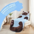 thumbnail image 2 of Adult Soft Sleeping Bag – Plush Cat Envelope Sleeping Bag for Camping, Sleepovers & Home Lounging, Washable Warm Blanket 68.9x31.5 (cat D), 2 of 7