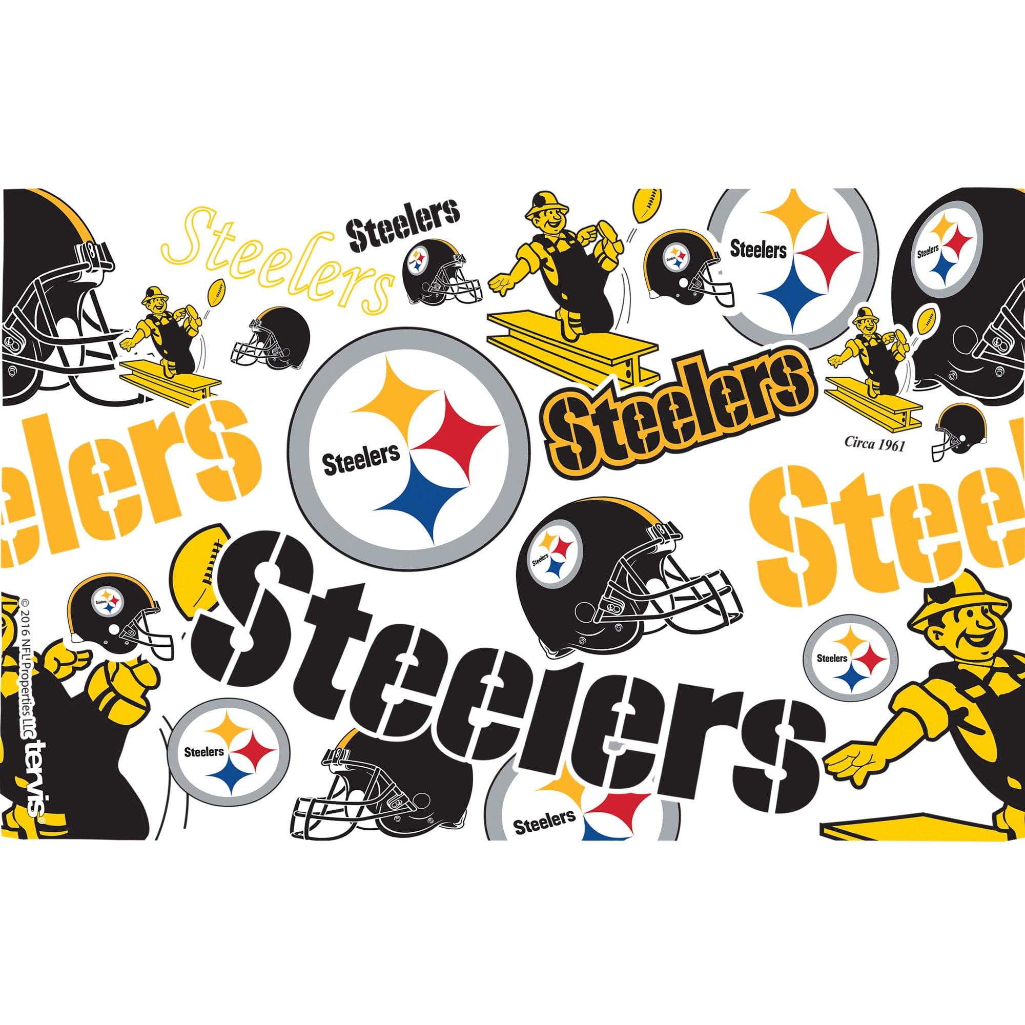 NFL® Pittsburgh Steelers - Primary Logo, 24 oz Water Bottle