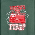 thumbnail image 3 of Disney - Wheres The Fire - Women's Lightweight French Terry Long Sleeve Shirt, 3 of 5