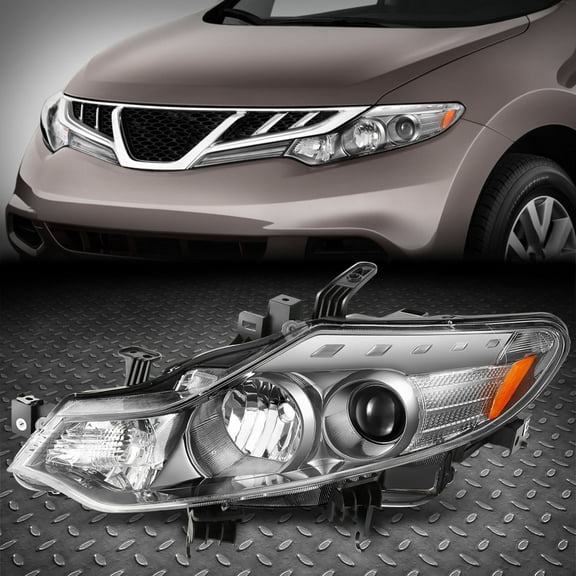 NUVISION for 09-14 Nissan Murano OE Style Driver Left Side Projector Headlight Head Lamp