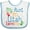 White and Blue, variant on Inktastic My Aunt in Utah Loves Me Boys or Girls Baby Bib