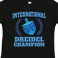 thumbnail image 4 of Inktastic Dreidel Champion Hanukkah with Blue Laurels Boys or Girls Toddler T-Shirt, 4 of 5