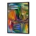 thumbnail image 3 of Designart 'Colour Spiral Fusion III' Modern Framed Canvas Wall Art Print, 3 of 5