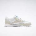 thumbnail image 2 of Reebok Mens Classic Nylon Sneaker 7.5 White/White/Lgtgre, 2 of 10