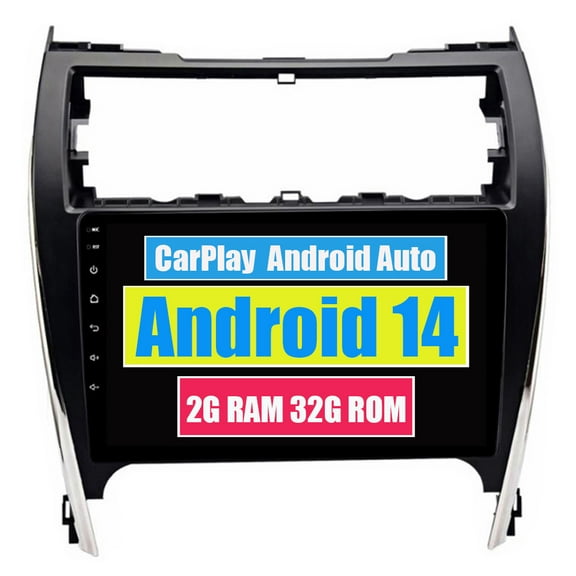 RoverOne Car Stereo CarPlay Android Auto for Toyota Camry 7 XV 50 55 2011 - 2014 GPS Navigation Bluetooth DSP Touch Screen Multimedia Video Player