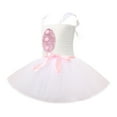 thumbnail image 4 of TAIAOJING Little Girls Princess Dress Toddler Pink Adorable Easter Bunny Princess Dress Cute Plush Rabbit Ears Party Mesh Tufted Dress 6-7 Years, 4 of 5