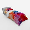 thumbnail image 2 of Ambesonne Floral Bedding Set 3 Pcs, Abstract Creative Art, Twin XL, Multicolor, 2 of 2