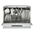 Danby Countertop Dishwasher, 6 Place Setting, Silver