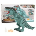 thumbnail image 4 of Light Sound Dinosaur, Non- High Simulation Reduction Dinosaur Toy,  Clear Texture Eye Glow For Kids Baby Blue, 4 of 8