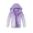 Purple gradient, variant on Girls Rain Jackets Lightweight Waterproof Hooded Raincoats Windbreakers for Kids