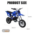 thumbnail image 6 of Floseru 49cc Dirt Bike,Dirt Bike for Kids,Gas Power 2-Stroke Kids Dirt Bikes Mini Bike Gas Powe Off Road Trail Bike Gas-Power Motocross Off-Road Conditions, 6 of 8