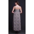 thumbnail image 3 of Bimba Butterfly Women Printed Sleeveless Long Maxi Strappy Bohemian Beach Dress-Large, 3 of 6