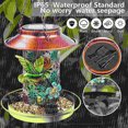 thumbnail image 4 of sruoe Bird Feeder, Hanging Bird Feeders Outdoor, Weatherproof Open Platform Bird Feeders, Decoration Wild Feeders for Outside, Garden, Patio, Yard, Deck, Metal, 4 of 5
