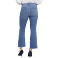 thumbnail image 2 of NYDJ Womens Barbara Frayed Hem Denim Bootcut Jeans, 2 of 3