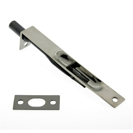 UPC 879913000052 product image for idh by St. Simons 11010 6-in Flush Door Bolt with Square End | upcitemdb.com