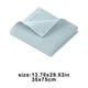 thumbnail image 3 of Toalla facial y toallita de algodón con diseño de panal | Toalla de baño absorbente de 35 x 75 cm | Toalla suave para el hogar | Colores gris, azul y rosa | Juego de 1 pieza, 3 of 6