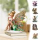 thumbnail image 1 of Lekihaqq Acrylic Decorative Tabletop Ornament 2D Printed Art Display For Living Room Bedroom Windowsill Fairy Angel Modern Home Decor Standing Piece Gift, 1 of 7