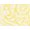 Yellow Stencil Paisley, variant on Catherines Women's Plus Size Liz&Me V-Neck Top
