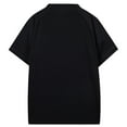 thumbnail image 3 of WREESH Men's Solid Color Sports Top Loose Casual Short Sleeve T-Shirt for Summer Pullover Black, 3 of 9