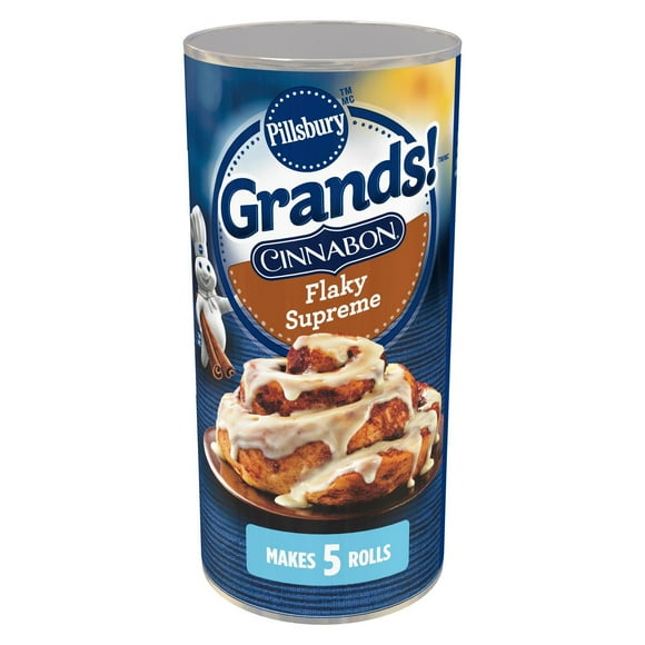 Pillsbury Grands! Cinnamon Rolls Flaky Supreme with Icing, 496 g