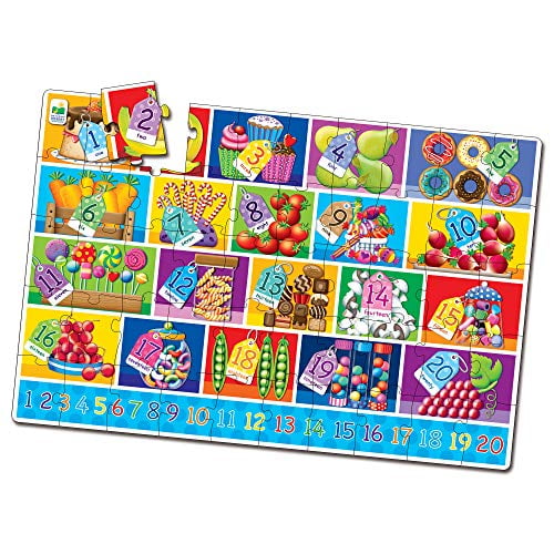The Learning Journey The Learning Journey Jumbo Floor Puzzles Numbers Floor Puzzles For Kids Ages 3 5 Award Winning Educational Toys Puzzles Walmart Com