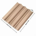 thumbnail image 4 of French Pan Set Non Stick French Bread Baking Pan With Proofing Cloth And Dough Cutter Making Home Baking Tools Kit For Homemade Bread, 4 of 4