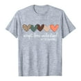 thumbnail image 5 of GEWSEY Autism Awareness Shirt for Women I Wear Blue Tshirt Autistic Mom T-Shirt Puzzle Piece Short Sleeve Tops Grey, S, 5 of 7