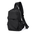 thumbnail image 1 of Crossbody backpack for men and women, lightweight single shoulder backpack, sling bag, 1 of 5