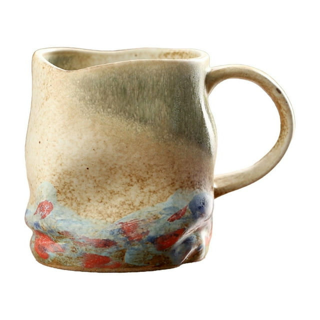 fheaev Ceramic Shaped Coffee Mug Mug Home Ceramic Coffee Mugs