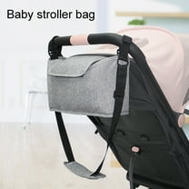 Manunclaims Stroller Organizer Bag with Shoulder Strap - Storage for Bottles, Toys, Phone, Book, Diapers, Wipes - Fits City, Jogger, Double, Umbrella Strollers