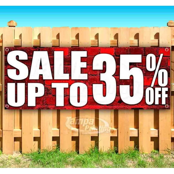 Sale Up To 35% Off 13 oz Vinyl Banner With Metal Grommets