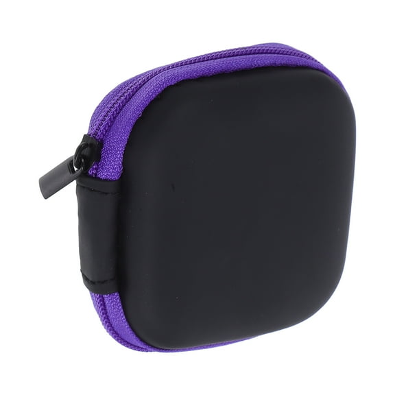 SOPOTUTU EVA Headphone Case with Soft Lining and Mesh Pocket for Outdoor Travel and Storage